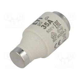 1 pcs x ETI POLAM - 2313401 - Fuse: fuse, gG, 35A, 500VAC, 500VDC, ceramic, DIII, D
