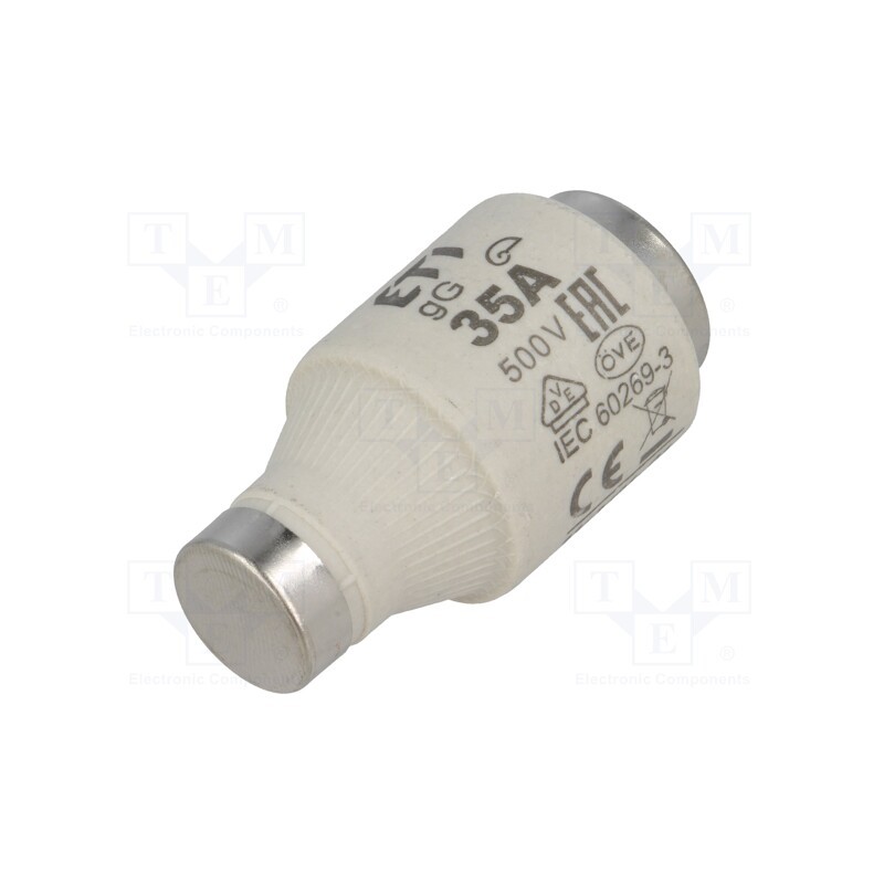 1 pcs x ETI POLAM - 2313401 - Fuse: fuse, gG, 35A, 500VAC, 500VDC, ceramic, DIII, D