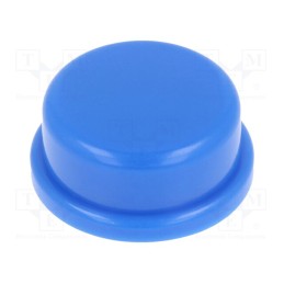 3 pcs x KNITTER-SWITCH - KTSC 22 B - Button, none, TS 2x, Body: blue