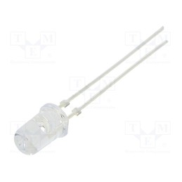 1 pcs x OPTOSUPPLY - OSR5PA5C31C - LED, 5mm, red, 4200÷6000mcd, 30°, Front: convex, 1.8÷2.6V