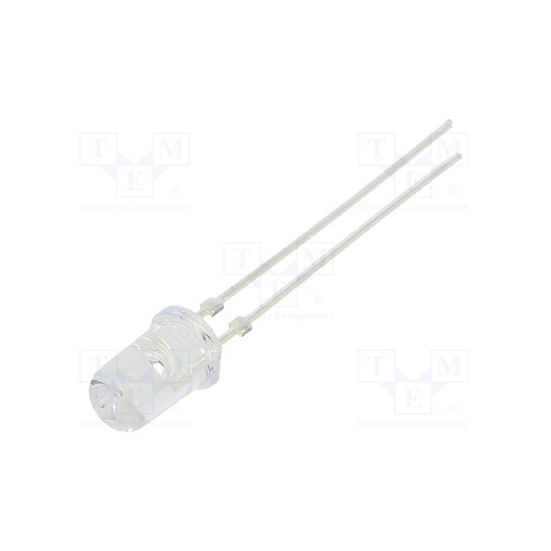 1 pcs x OPTOSUPPLY - OSR5PA5C31C - LED, 5mm, red, 4200÷6000mcd, 30°, Front: convex, 1.8÷2.6V