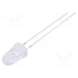1 pcs x OPTOSUPPLY - OSR5PA6231A - LED, 5mm, red, 5800÷7000mcd, 30°, Front: convex, 2.1÷2.6V, -40÷85°C