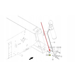 766816 0 potentiometer lever