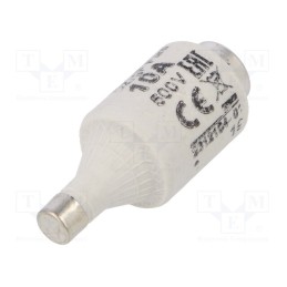 1 pcs x ETI POLAM - 2312104 - Fuse: fuse, quick blow, 10A, 500VAC, 440VDC, ceramic, DII, D