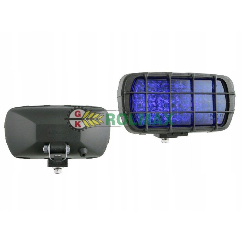 Halogen signal lamp blue hp1 2830