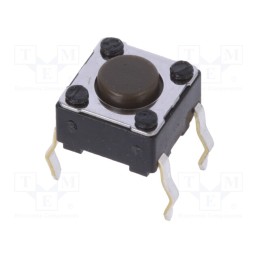 5 pcs x ALPS - SKHHALA010 - Microswitch TACT, SPST, Pos: 2, 0.05A/12VDC, THT, 1.6N, 6x6x3.5mm