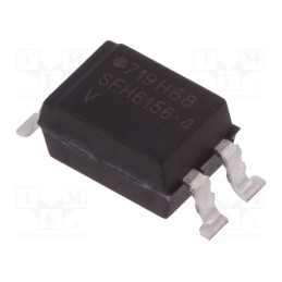 1 pcs x VISHAY - SFH6156-4 - Optocoupler, SMD, Ch: 1, OUT: transistor, Uinsul: 5.3kV, Uce: 70V
