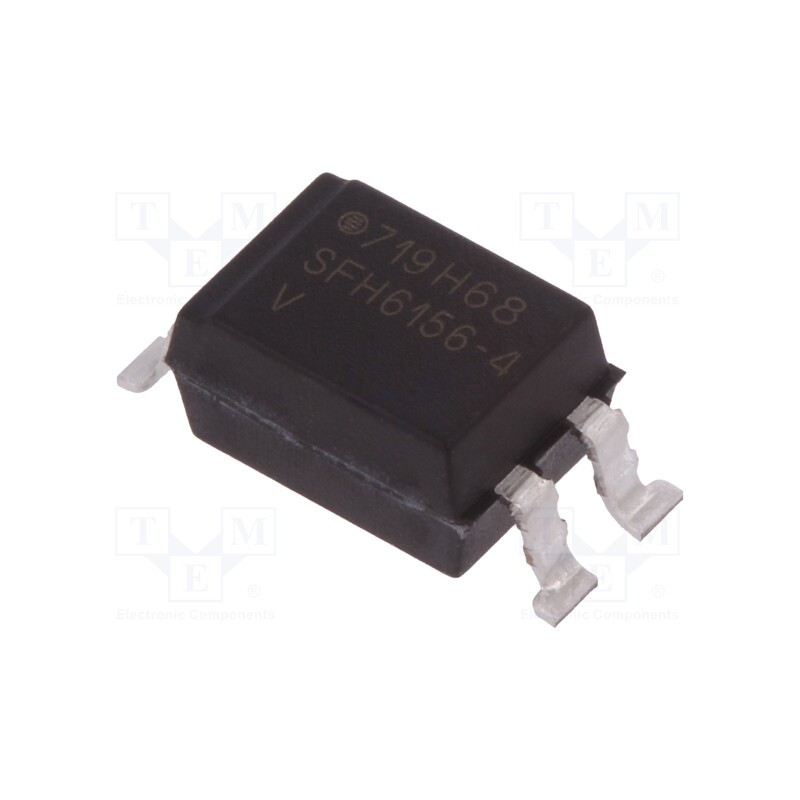 1 pcs x VISHAY - SFH6156-4 - Optocoupler, SMD, Ch: 1, OUT: transistor, Uinsul: 5.3kV, Uce: 70V