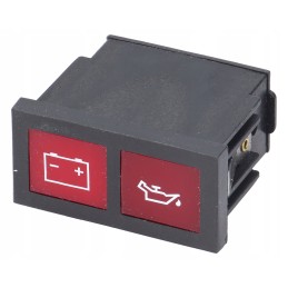 Landini Massey Ferguson oil pressure warning light