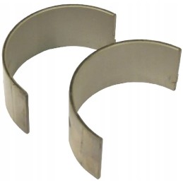 A pair of connecting rod bearings