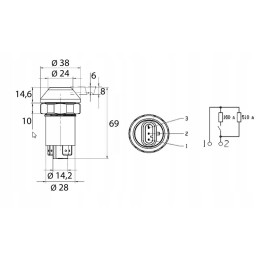 Claas Arion lift switch 7700076390