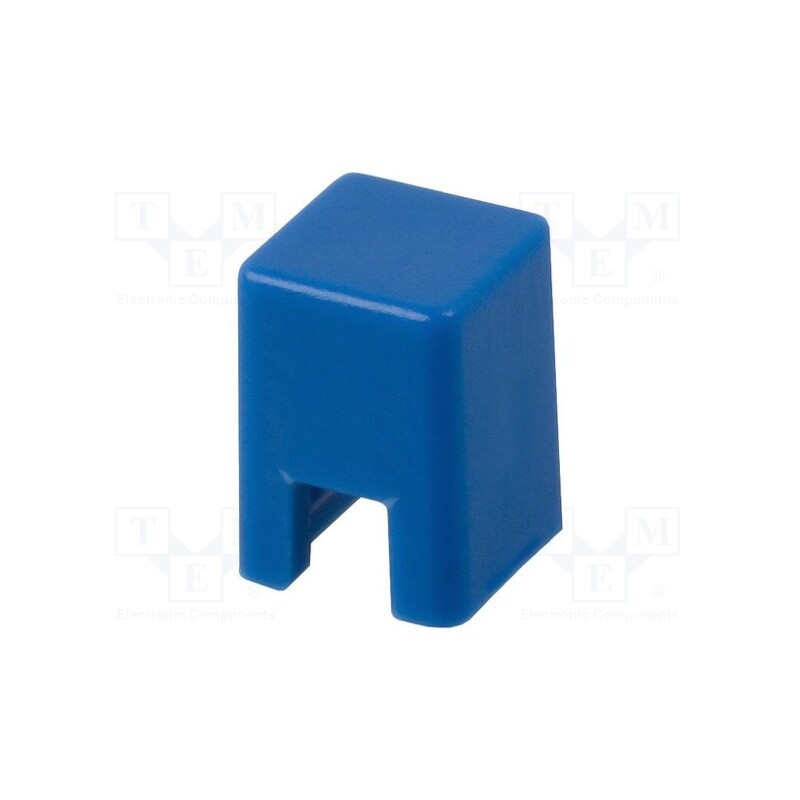 5 pcs x OMRON OCB - B32-1040 - Button, push-in, 5.5mm, -25÷70°C, square, blue, 4x4mm