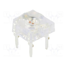 1 pcs x OPTOSUPPLY - OSTEGAZ5D1D - LED Super Flux, 7.62x7.62mm, tricolour, yellow/red/blue, 130°