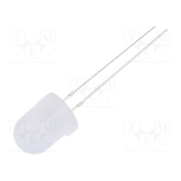 1 pcs x OPTOSUPPLY - OS5YAA8132A - LED, 8mm, yellow, 7000÷8400mcd, 30°, Front: convex, 1.8÷2.6V