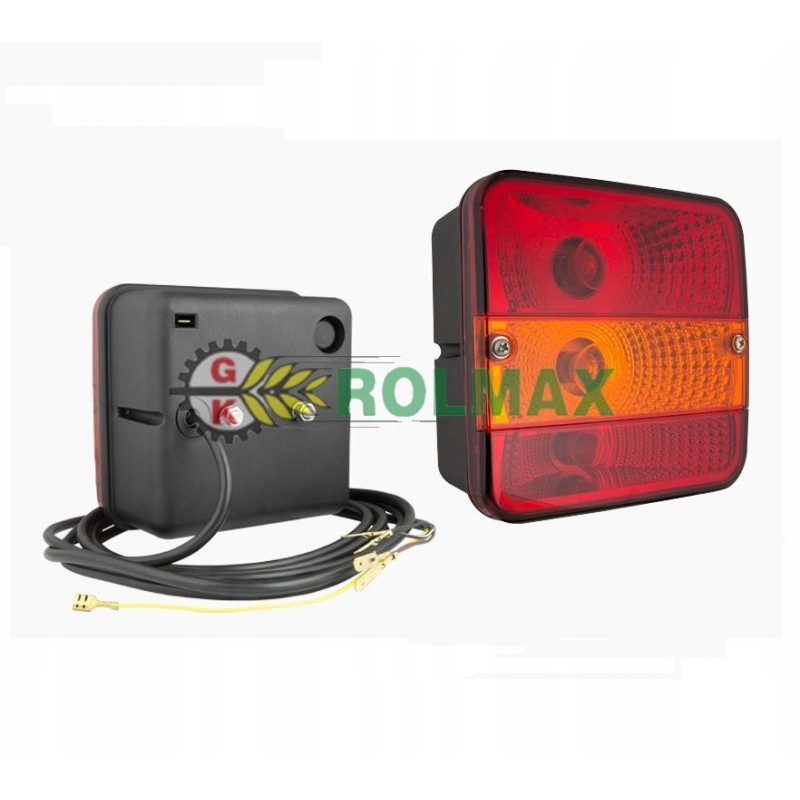 Left combined rear lamp with LT2 26602 bulb