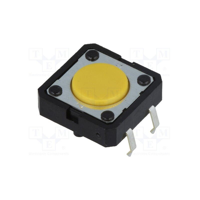 5 pcs x OMRON OCB - B3F-4005 - Microswitch TACT, SPST-NO, Pos: 2, 0.05A/24VDC, THT, none, 2.55N