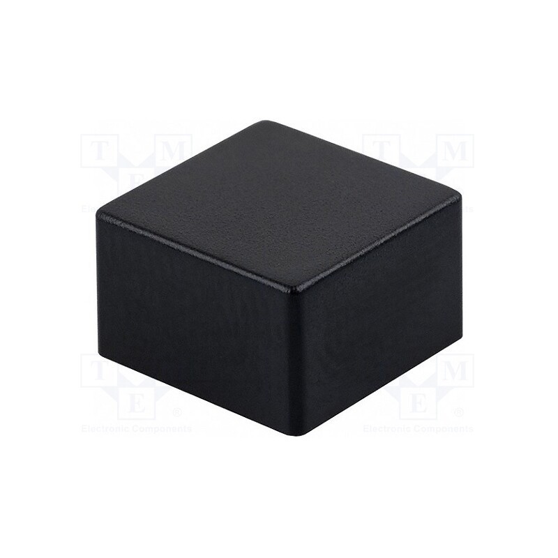 5 pcs x OMRON OCB - B32-1210 - Button, push-in, 5.5mm, -25÷70°C, square, black, 9x9mm