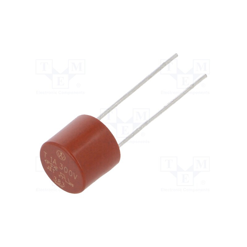 1 pcs x LITTELFUSE - 38314000000 - Fuse: fuse, time-lag, 4A, 300VAC, TR5