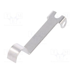 5 pcs x ZF - 6141238 - Lever with roller simulation, 21.5mm, DC series, Colour: silver