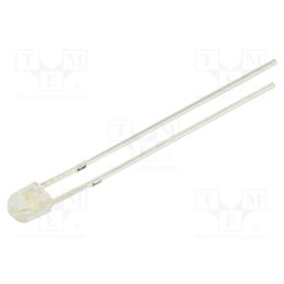 1 pcs x OPTOSUPPLY - OSM54K6F71B - LED, white warm, 3000÷4200mcd, 70/50°, Front: convex, 2.9÷3.4V