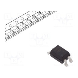 2 pcs x BROADCOM (AVAGO) - HCPL-817-56CE - Optocoupler, SMD, Ch: 1, OUT: transistor, Uinsul: 5kV, Uce: 70V
