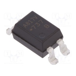 2 pcs x BROADCOM (AVAGO) - HCPL-817-36BE - Optocoupler, SMD, Ch: 1, OUT: transistor, Uinsul: 5kV, Uce: 70V