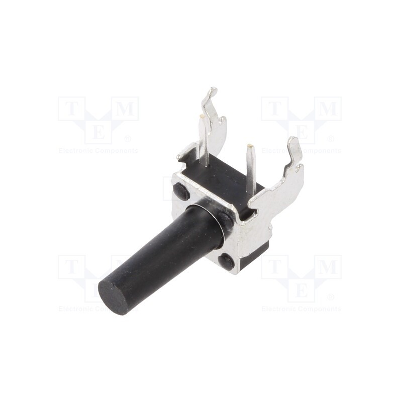 5 pcs x TE Connectivity - 2-1825027-0 - Microswitch TACT, SPST-NO, Pos: 2, 0.05A/24VDC, THT, none, 2.6N