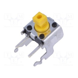 5 pcs x OMRON OCB - B3F-3152 - Microswitch TACT, SPST-NO, Pos: 2, 0.05A/24VDC, THT, none, 1.47N