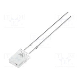 1 pcs x OPTOSUPPLY - OSB5SA71A1B - LED, rectangular, 2x5x7mm, blue, 500÷750mcd, 100°, Front: flat, 20mA