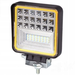 LED work lamp 126w dual color combo 42 smd