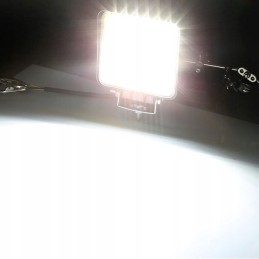 LED work lamp 126w dual color combo 42 smd