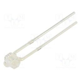 1 pcs x OPTOSUPPLY - OSY5PA7311F - LED, 1.8mm, yellow, 1500÷2000mcd, 15°, Front: convex, 1.9÷2.4V, THT