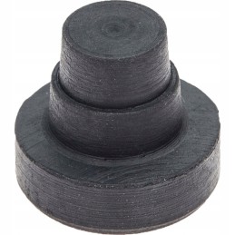 Rubber plug for milking machine wash