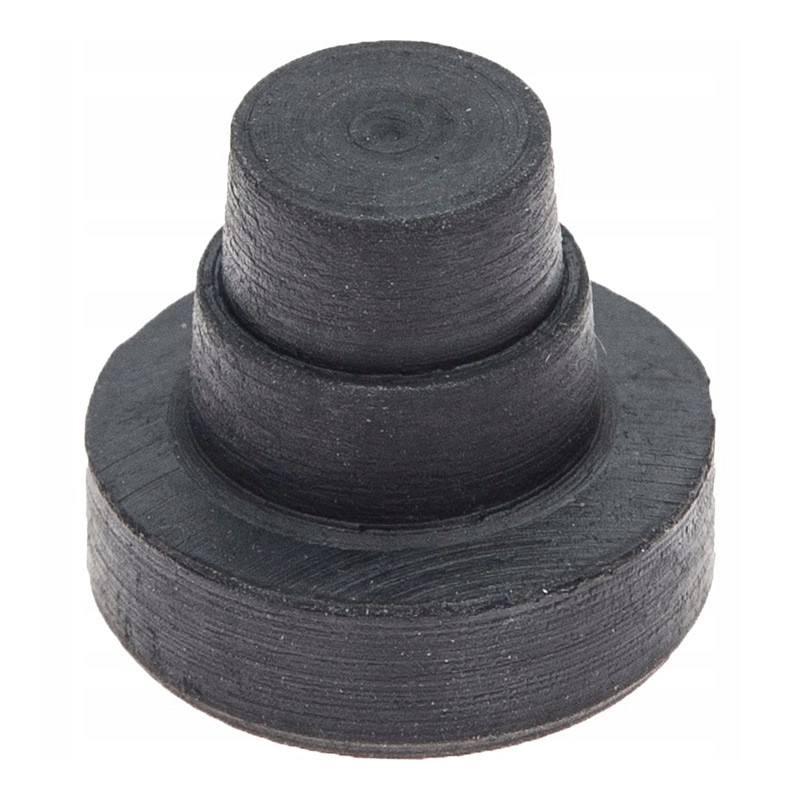 Rubber plug for milking machine wash