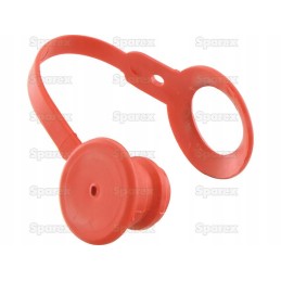 Sparex red PVC plug 1 2 female 5 pcs