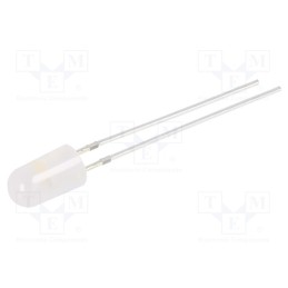 1 pcs x OPTOSUPPLY - OSM5DS5F62B - LED, 4.8mm, white warm, blinking, 1560÷2180mcd, 60°, 3/3.5/5V, 20mA