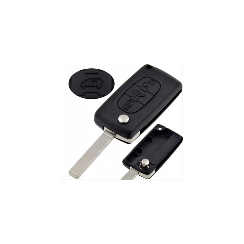 Key housing remote control Peugeot 207 307 308 3p va2