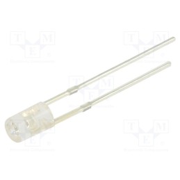 1 pcs x OPTOSUPPLY - OSY5PA3HA1F - LED, 3mm, yellow, 220÷300mcd, 100°, Front: flat, 1.9÷2.4V, -30÷85°C