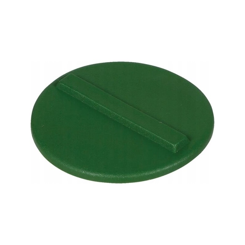 Green quick connector cover marking clip