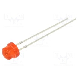 1 pcs x OPTOSUPPLY - OSR5PA56A3A-KL - LED, 4.8mm, red, 750÷1560mcd, 100°, Front: convex, 2.1÷2.6V, 130mW