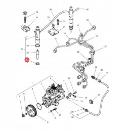 Injector washer mf valtra 3641568m1 original