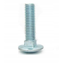 M12 40 screw with mushroom head, galvanized