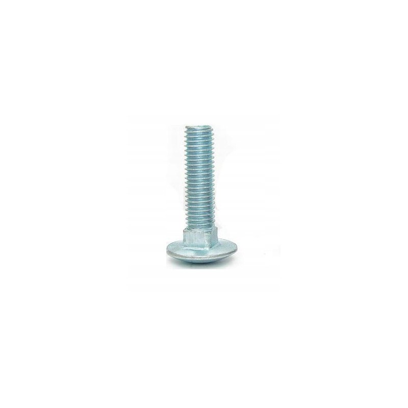 M12 40 screw with mushroom head, galvanized