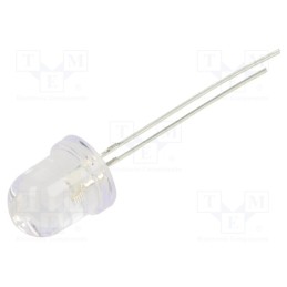 1 pcs x OPTOSUPPLY - OS5RKP8131A - LED, 8mm, red, 18000÷22000mcd, 30°, Front: convex, 2.1÷2.6V, 78mW