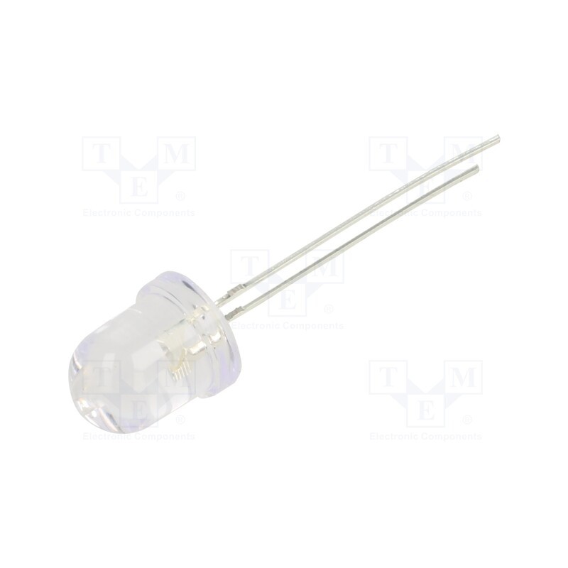 1 pcs x OPTOSUPPLY - OS5RKP8131A - LED, 8mm, red, 18000÷22000mcd, 30°, Front: convex, 2.1÷2.6V, 78mW