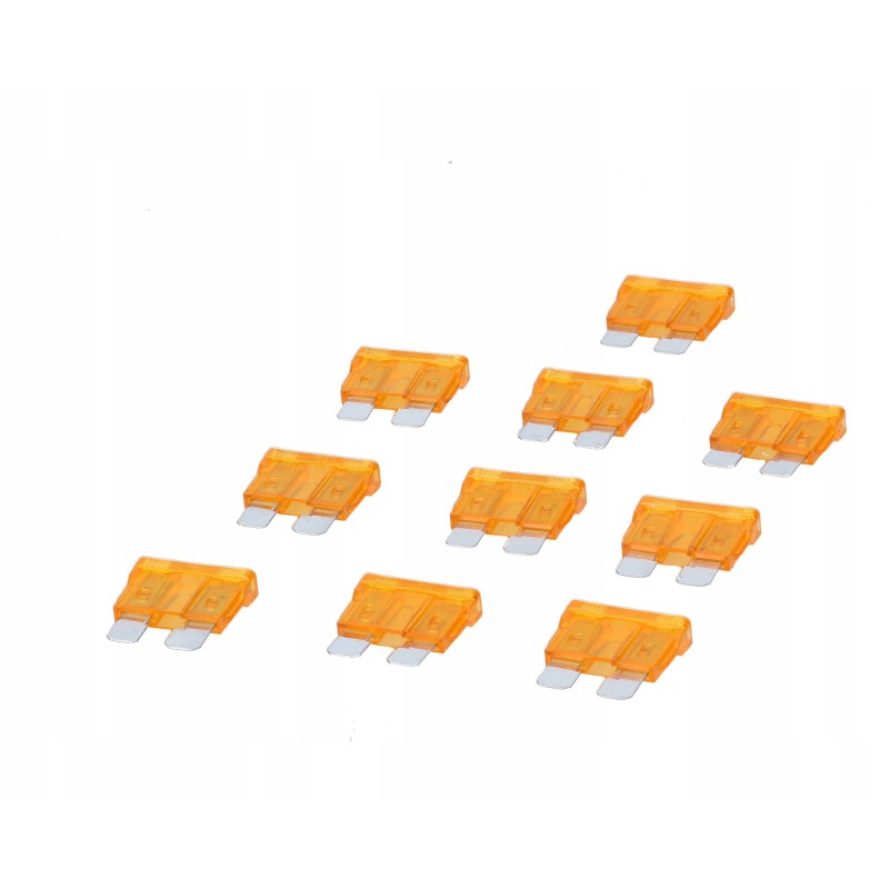 Flat fuse 5A, light brown, 10 pcs