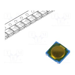 10 pcs x C&K - PTS530GM055SMTR LFS - Microswitch TACT, SPST-NO, Pos: 2, 0.05A/12VDC, SMT, 1.6N, 0.55mm