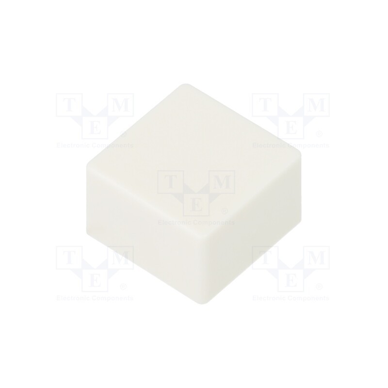 1 pcs x OMRON OCB - B321260 - Button, push-in, none, 5.5mm, -25÷70°C, square, white