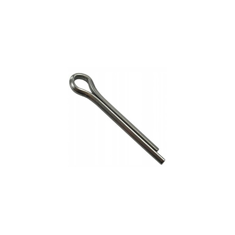 Cotter pin, straight pin, 2x36, 100 pcs, galvanized