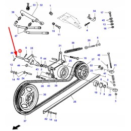 La350379273 grain elevator drive pin r14x82